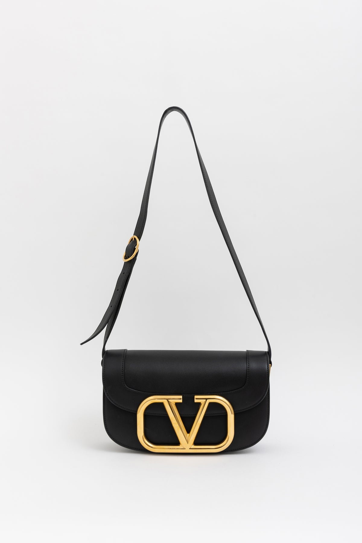 Supervee Leather Shoulder Bag