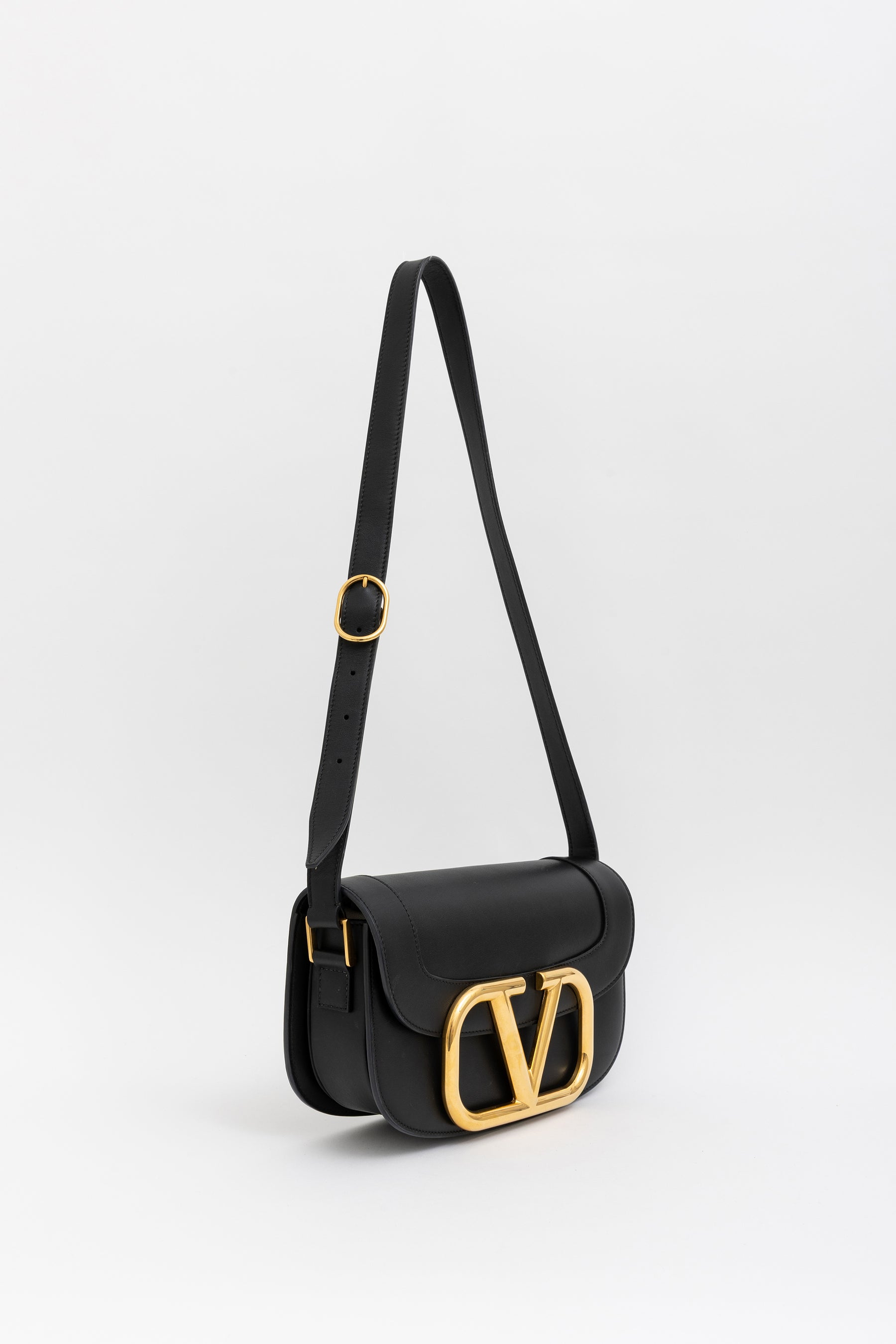 Supervee Leather Shoulder Bag