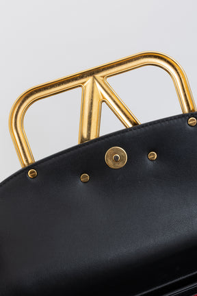Supervee Leather Shoulder Bag