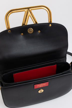Supervee Leather Shoulder Bag