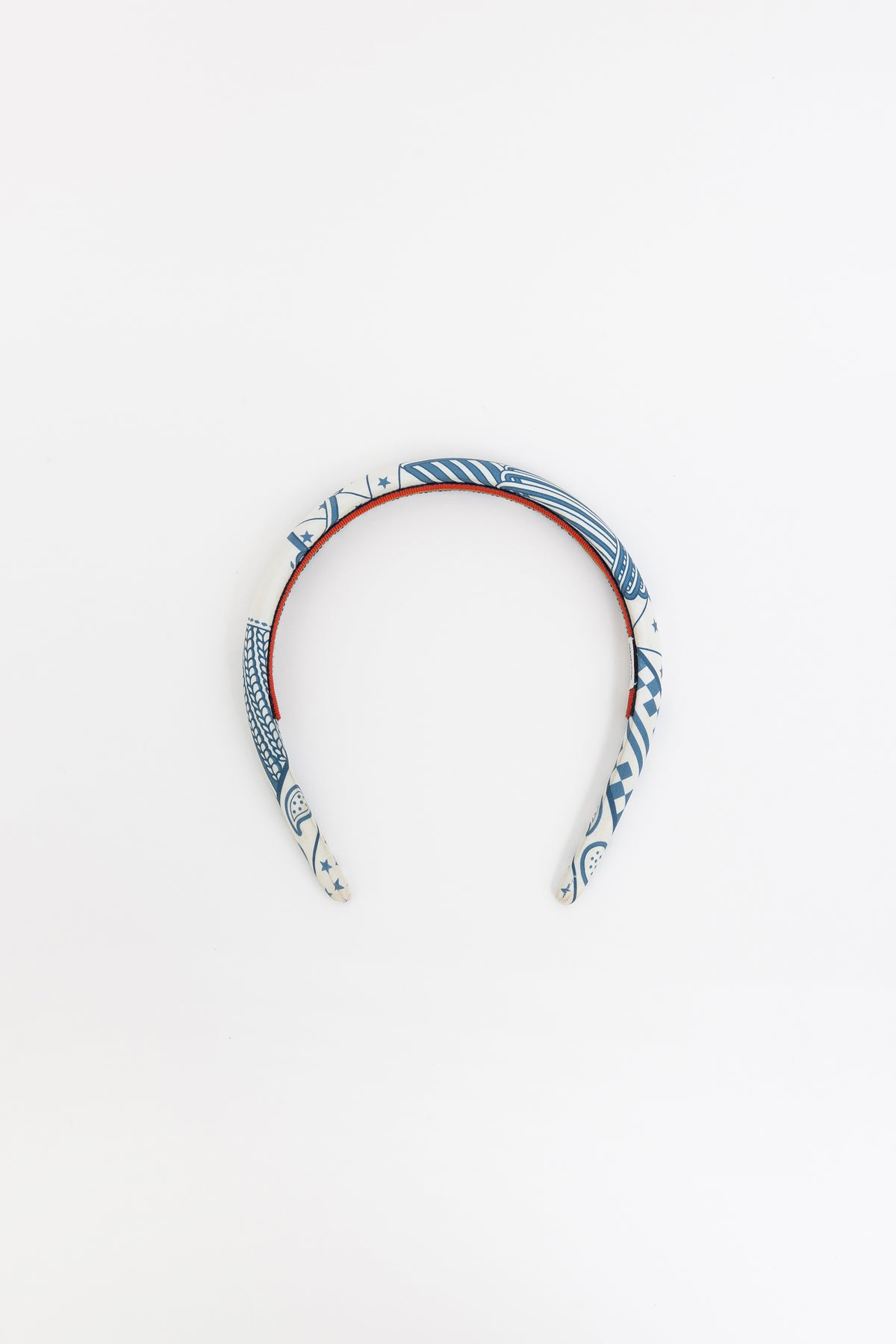 Sangles en Zigzag Bandana Elsa Silk Headband
