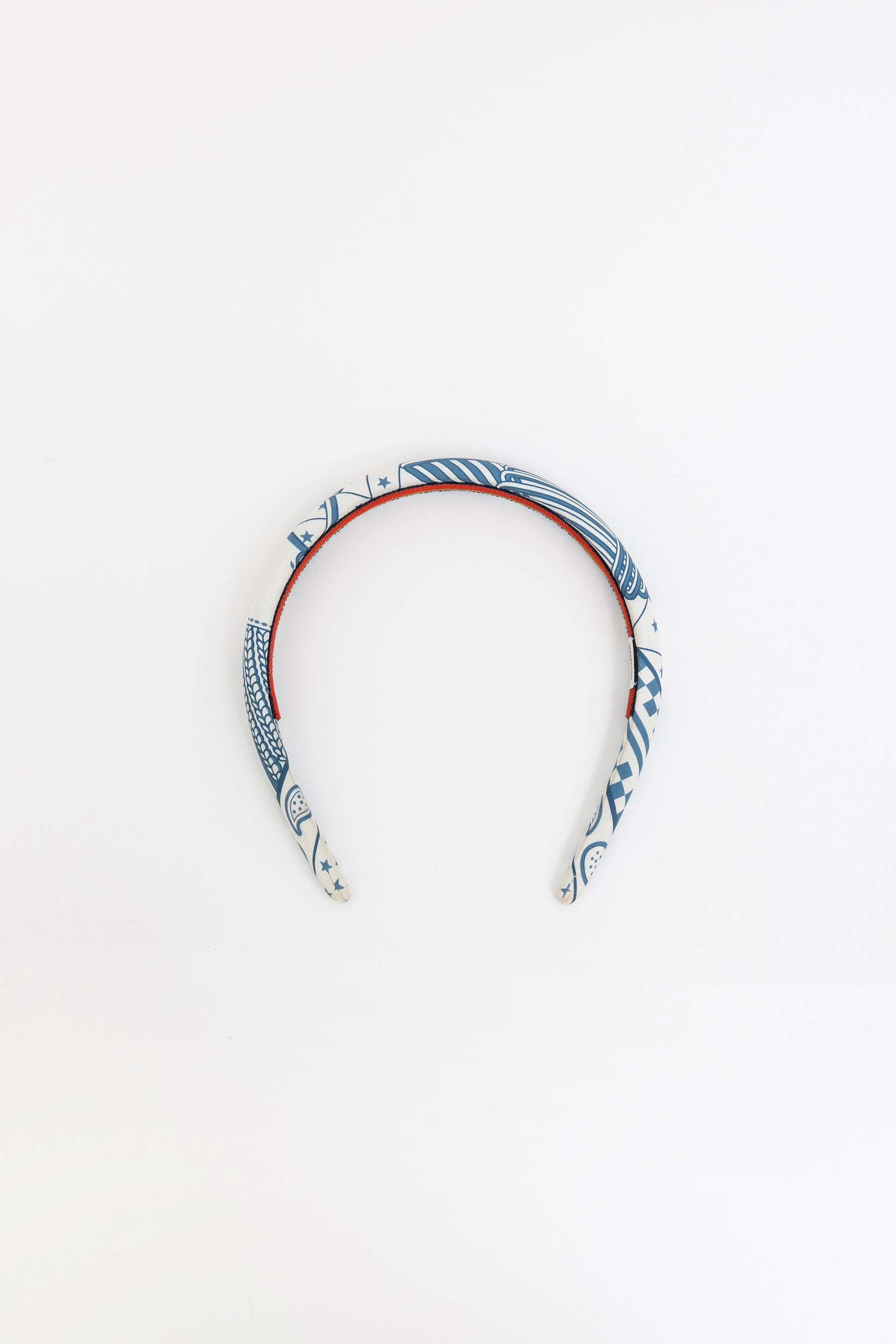 Sangles en Zigzag Bandana Elsa Silk Headband
