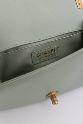 Chevron Quilted Small Boy Bag
