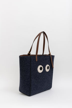 Small Eyes Tote Bag
