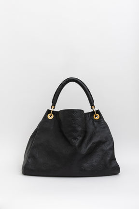 Black Empreinte Leather Artsy MM Hobo Bag