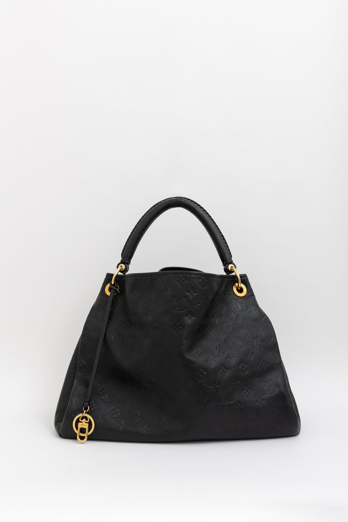 Black Empreinte Leather Artsy MM Hobo Bag