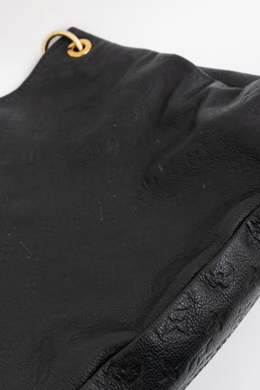 Black Empreinte Leather Artsy MM Hobo Bag