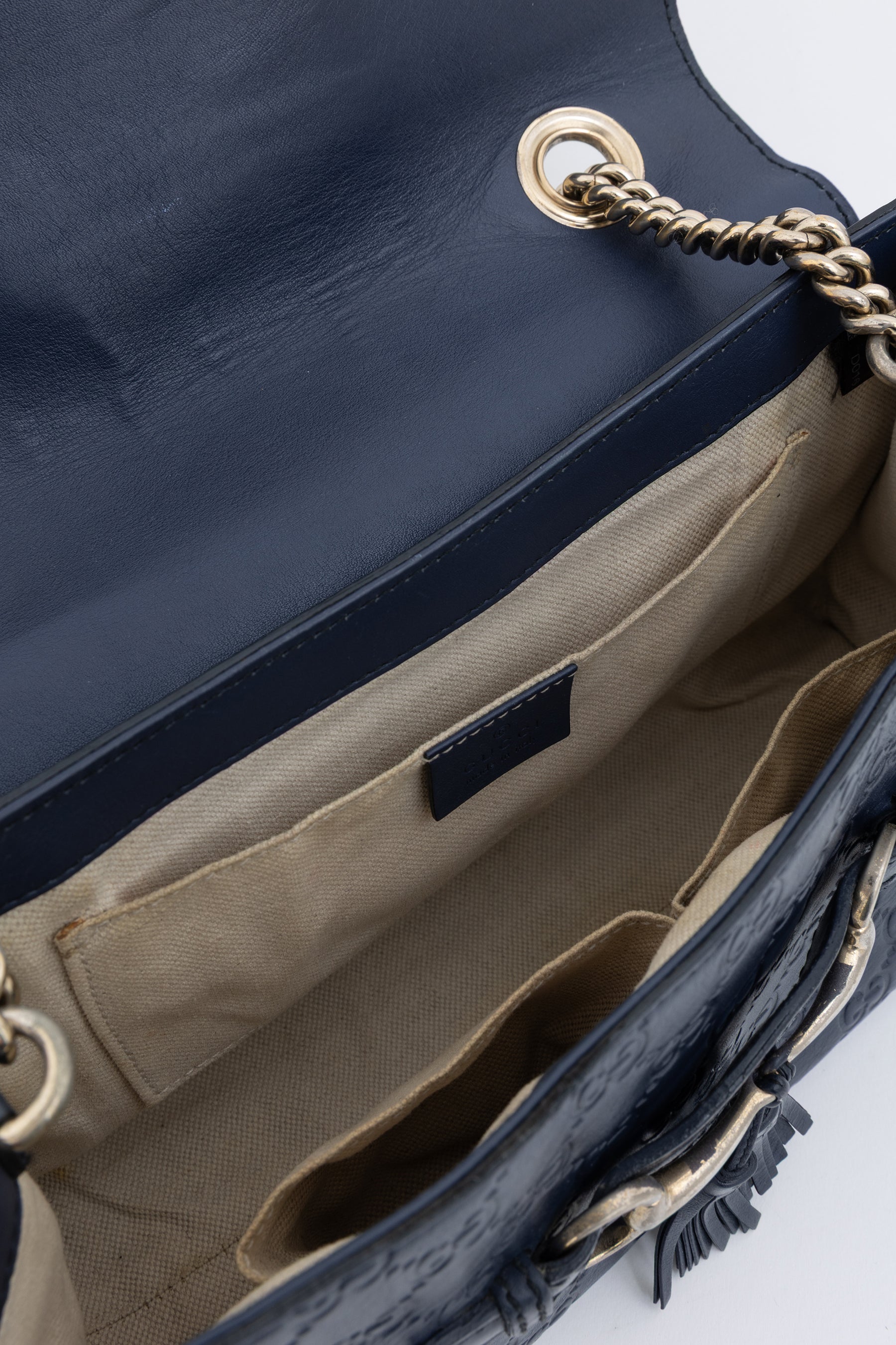 Monogram Guccissima Emily Shoulder Bag