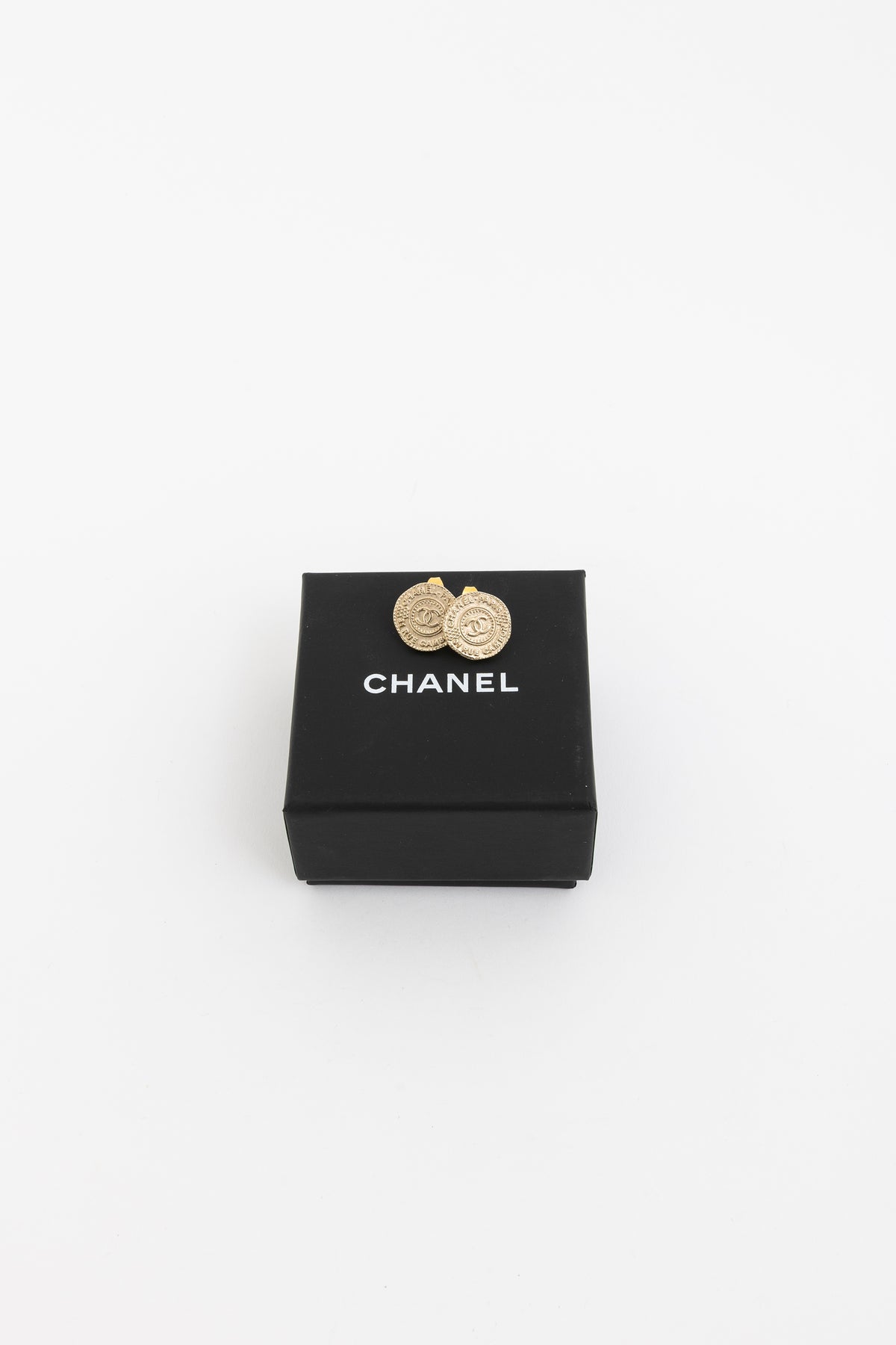 Vintage Cambon Coin Earrings