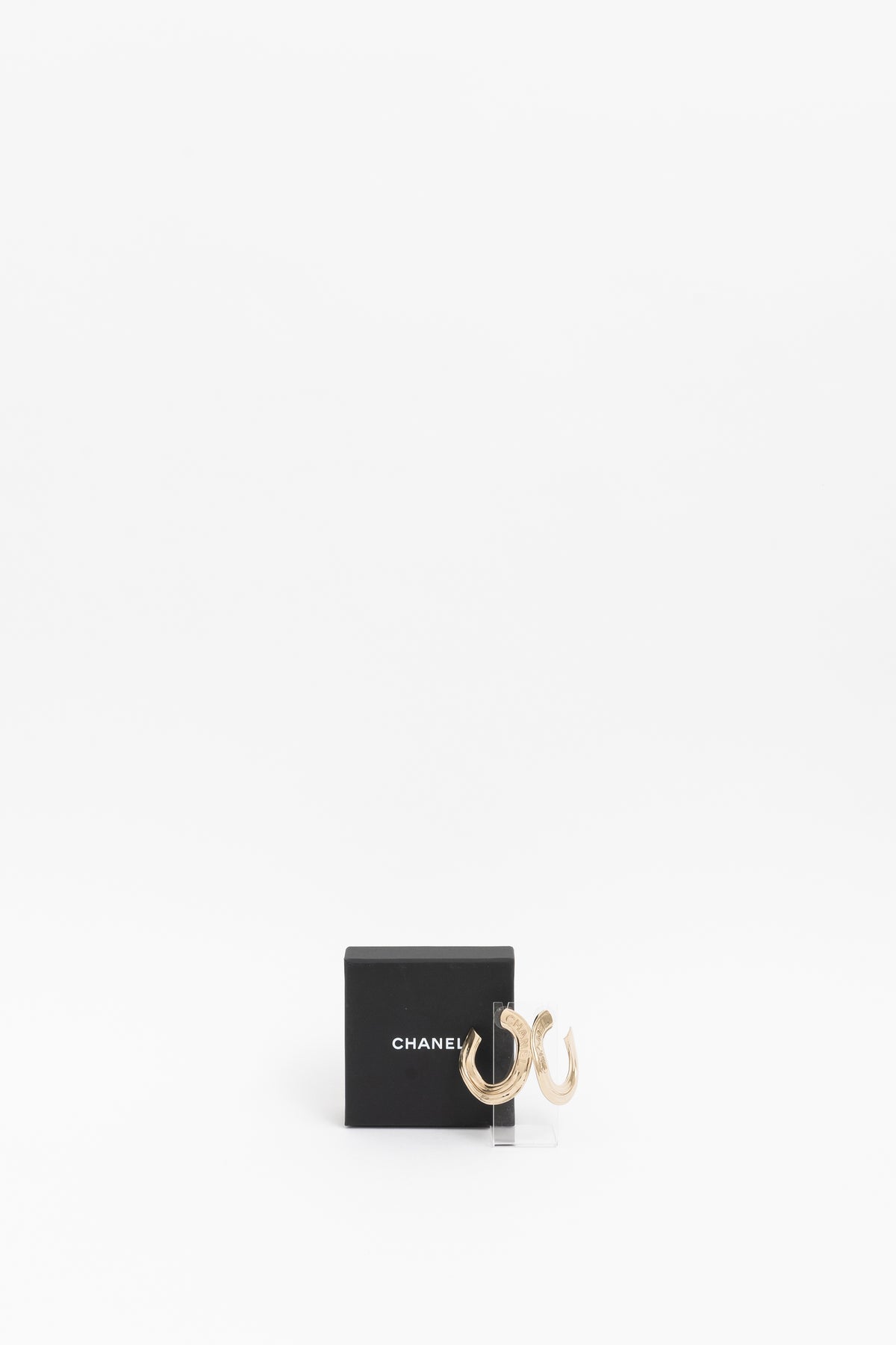 Logo Hoop Earrings