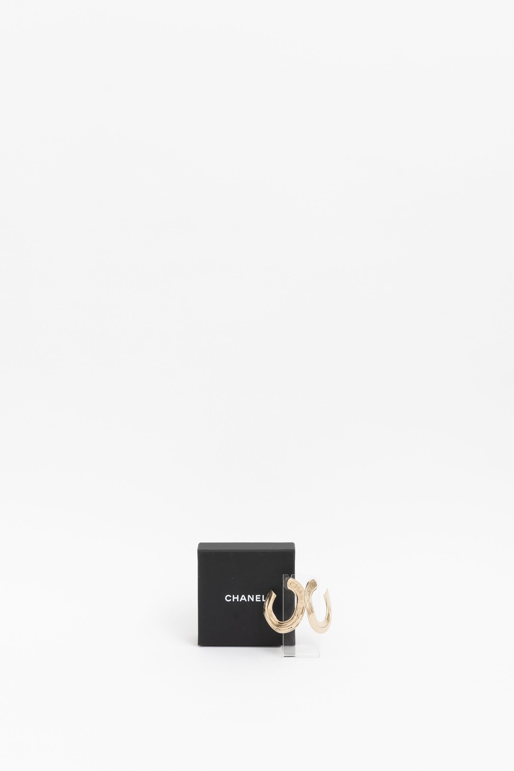 Logo Hoop Earrings