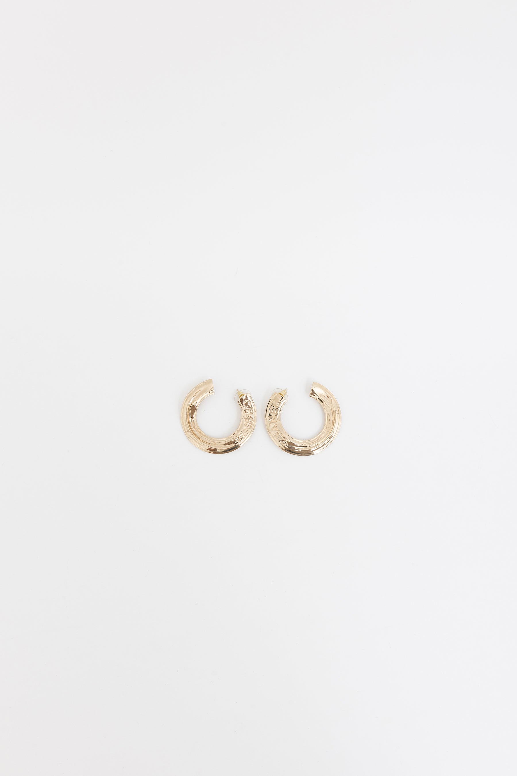 Logo Hoop Earrings