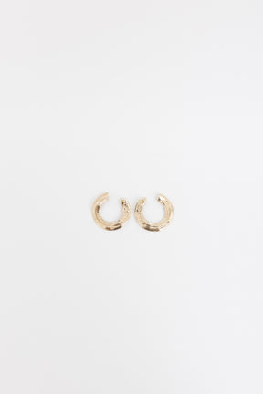 Logo Hoop Earrings