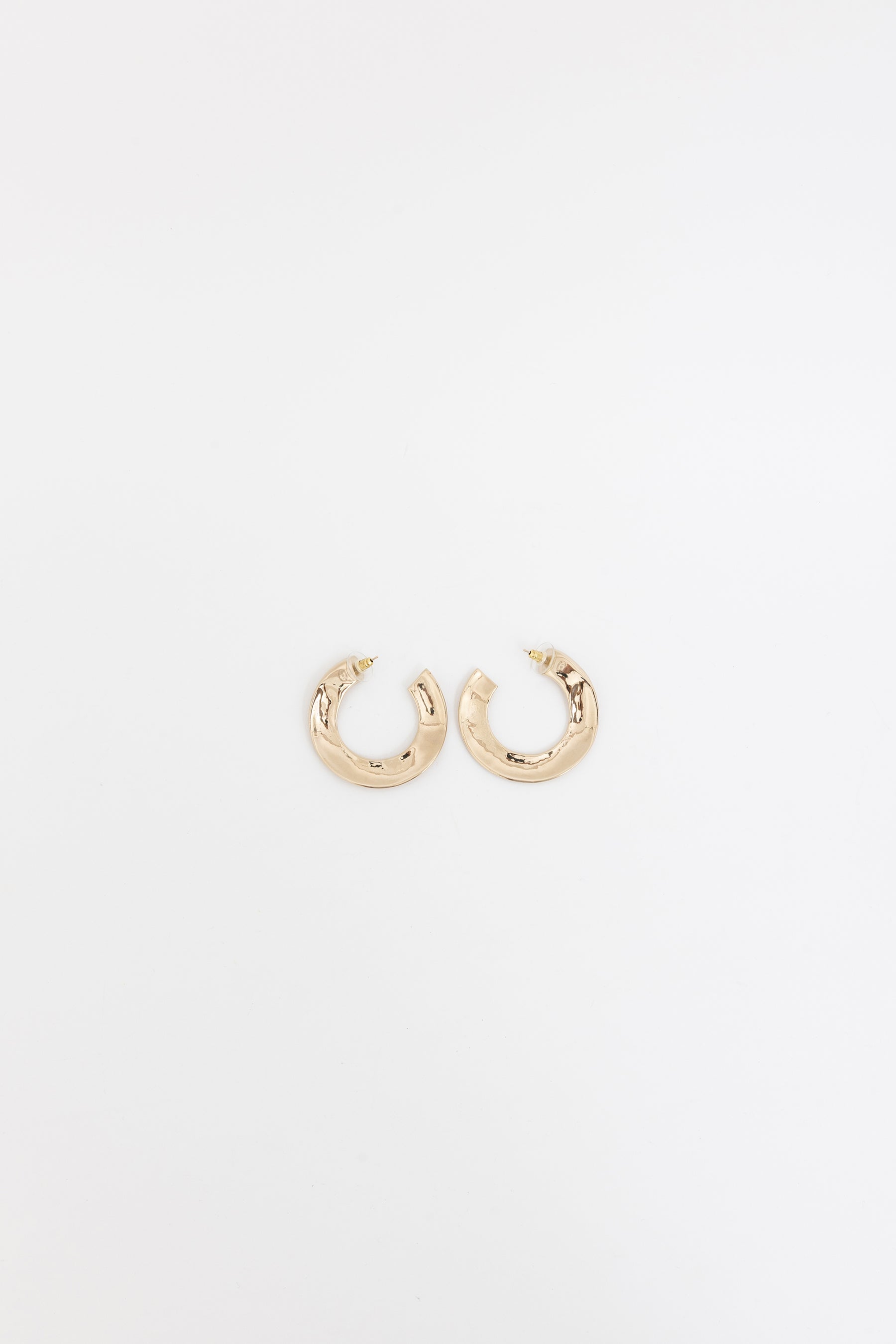 Logo Hoop Earrings