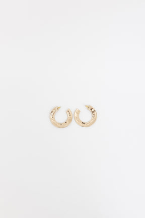 Logo Hoop Earrings