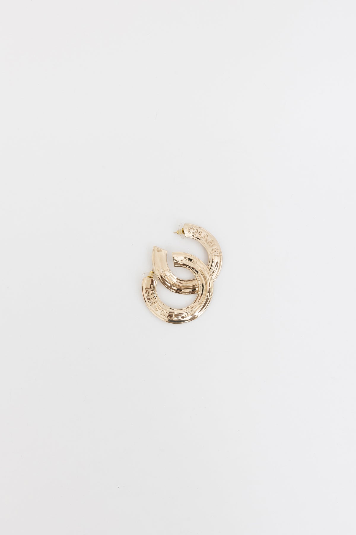 Logo Hoop Earrings