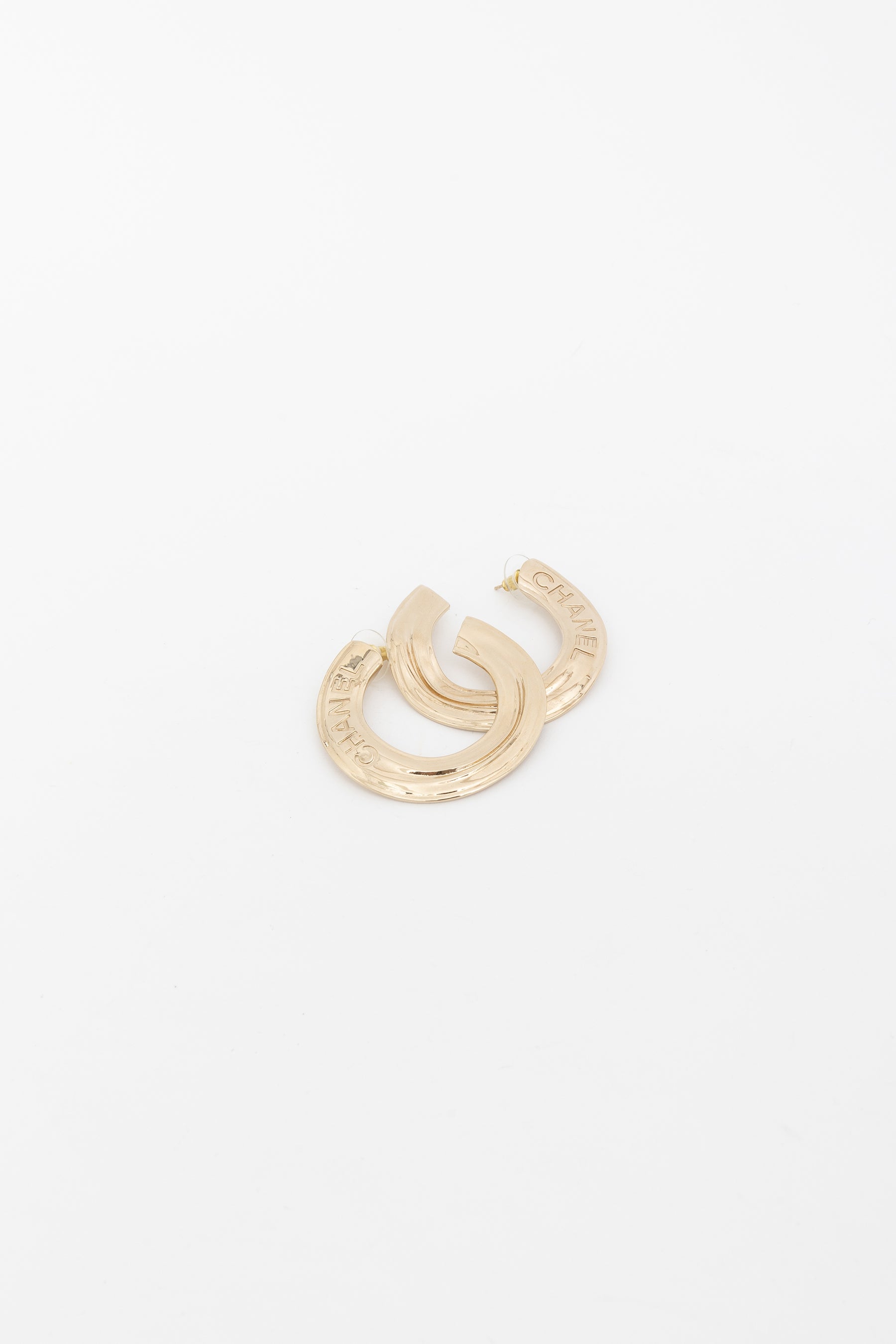 Logo Hoop Earrings