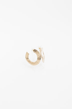 Logo Hoop Earrings