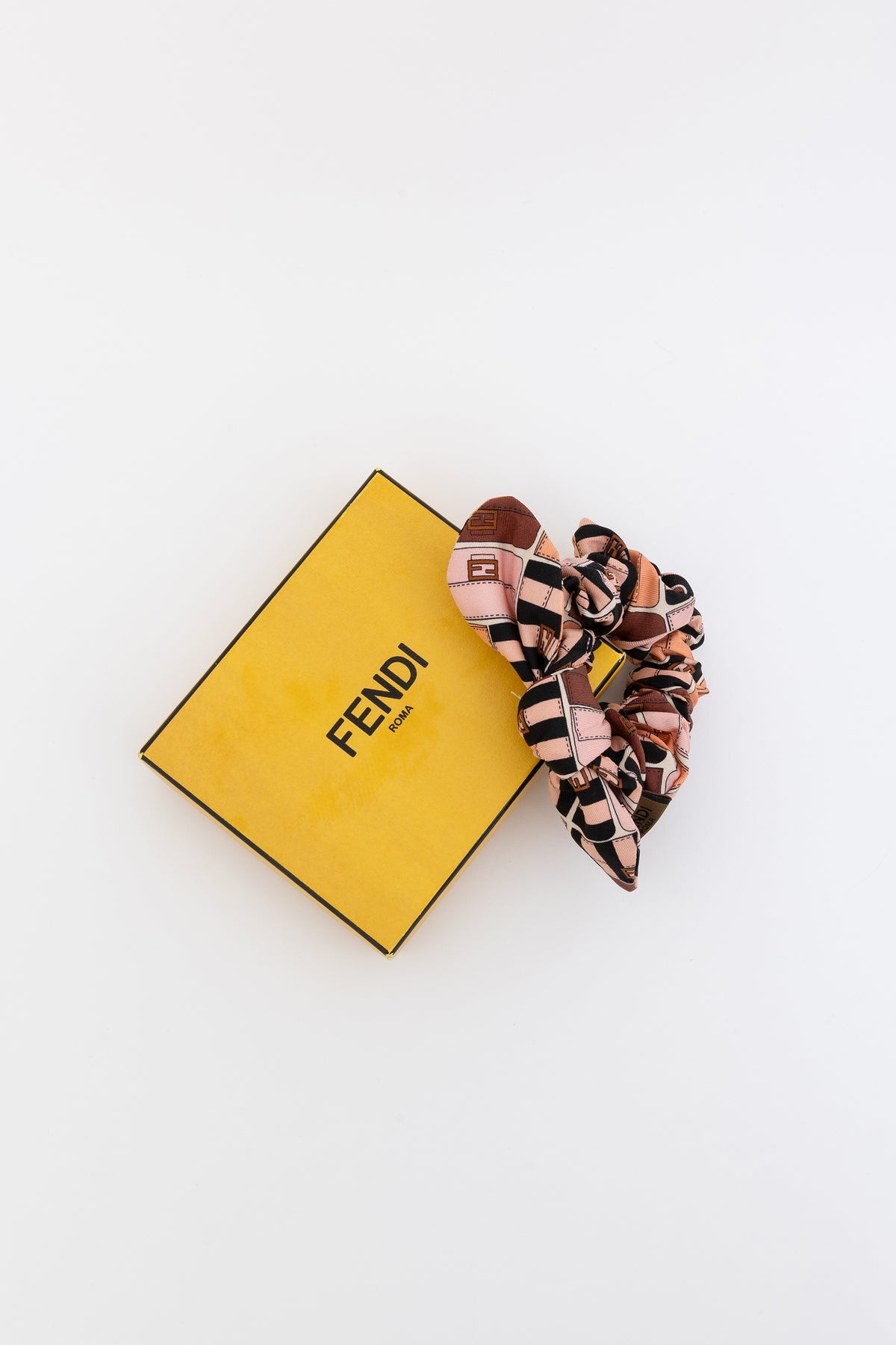 Baguette Bag Print Scrunchie
