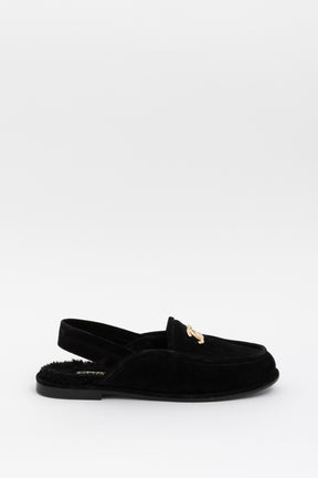 Shearling Slingback Metiers d'Art Mules