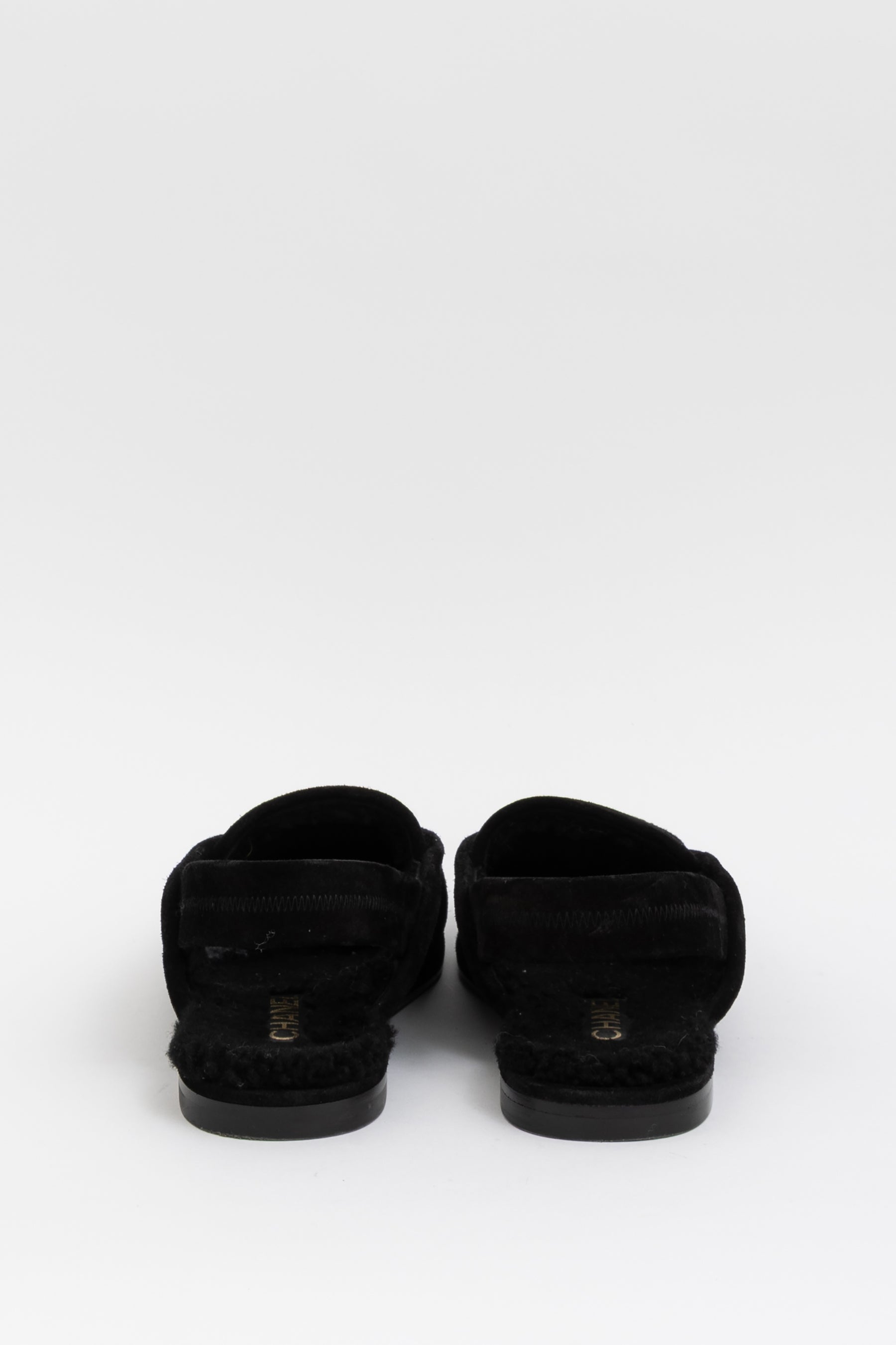 Shearling Slingback Metiers d'Art Mules