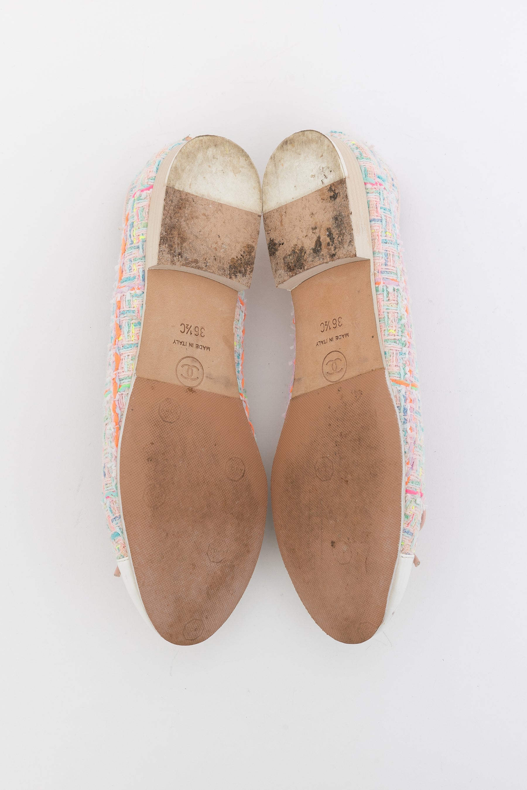 Tweed Ballet Flats