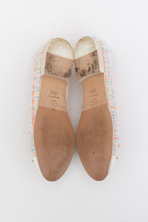 Tweed Ballet Flats