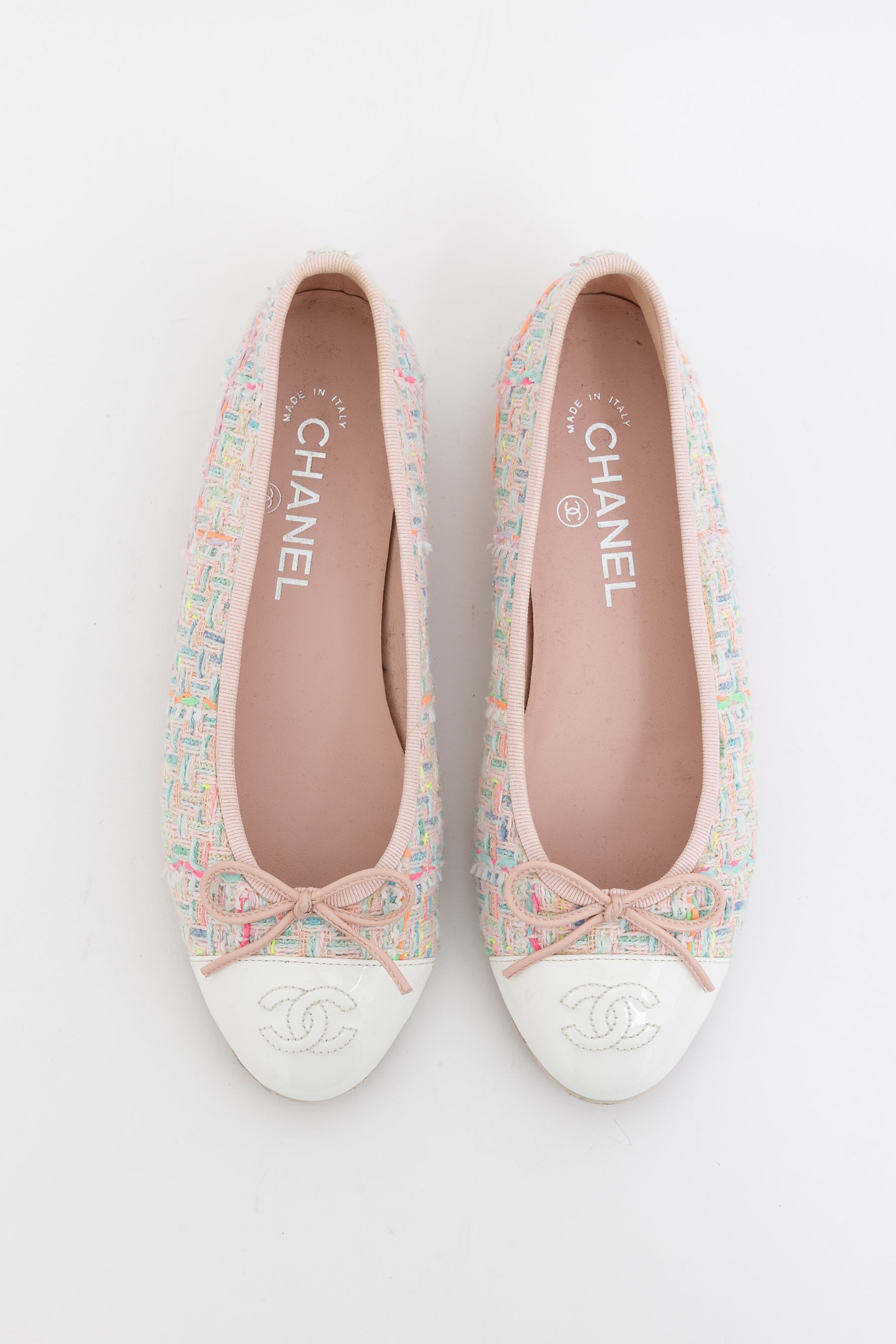 Tweed Ballet Flats