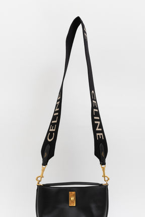 Long Strap with Logo Jacquard