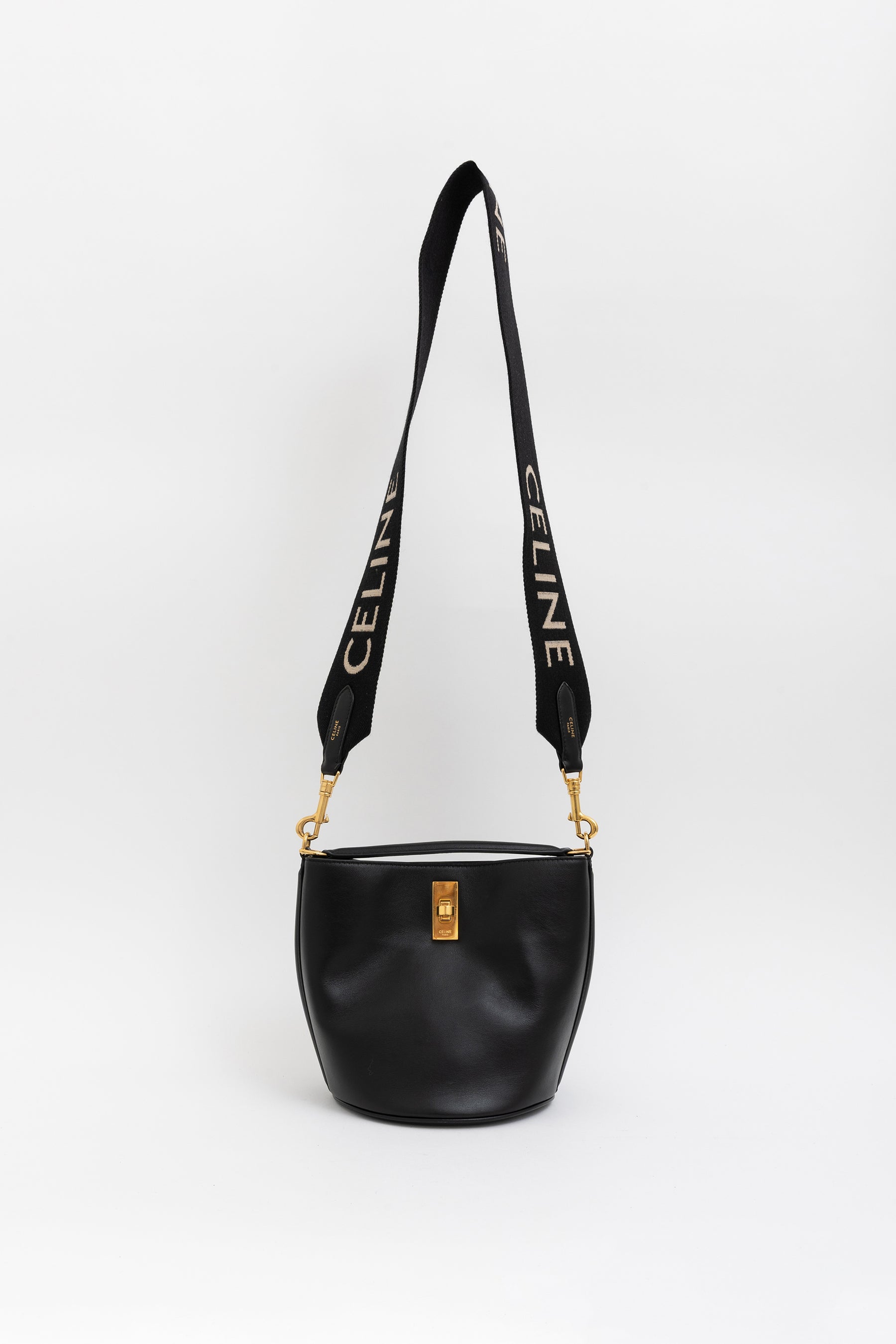 Long Strap with Logo Jacquard