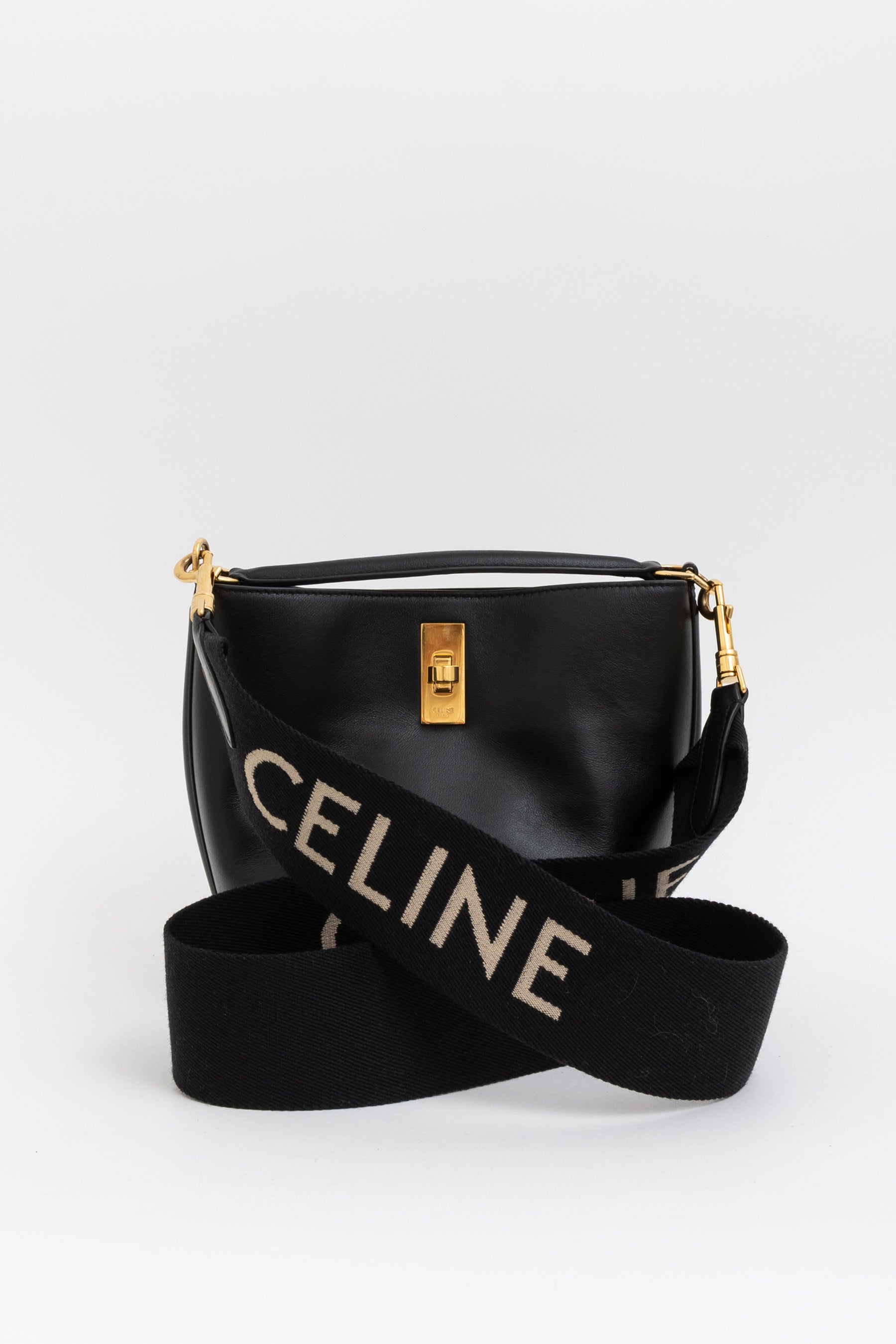 Long Strap with Logo Jacquard