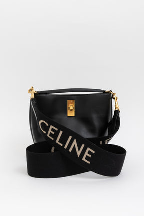 Long Strap with Logo Jacquard