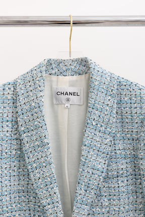 Tweed La Pausa Fantasy Single Breasted Blazer