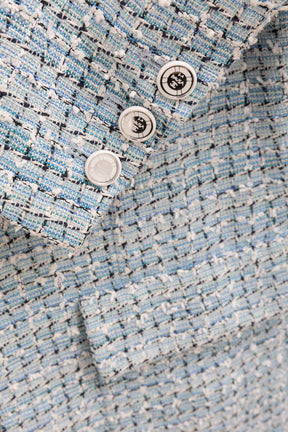 Tweed La Pausa Fantasy Single Breasted Blazer