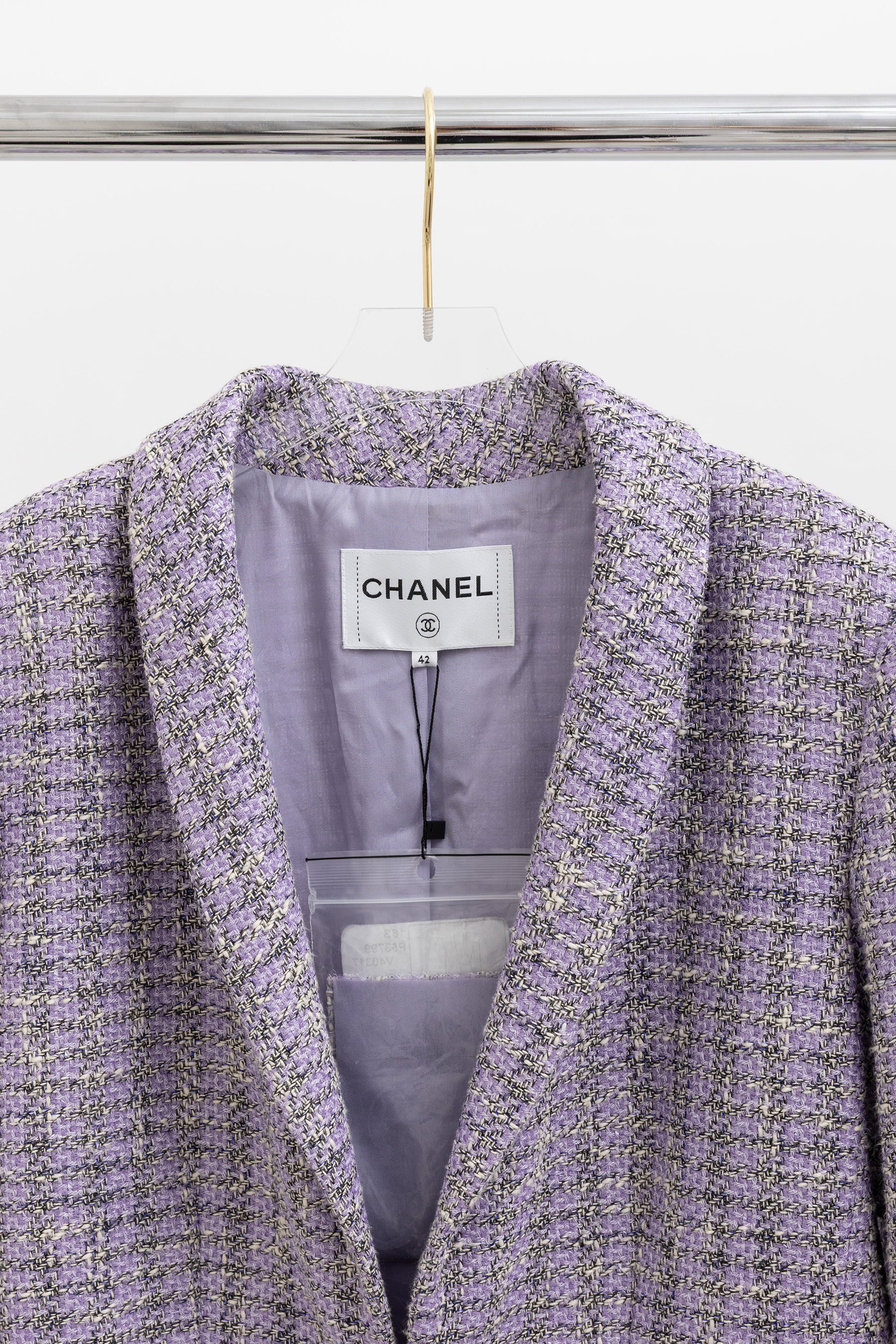 Tweed Clasp Blazer