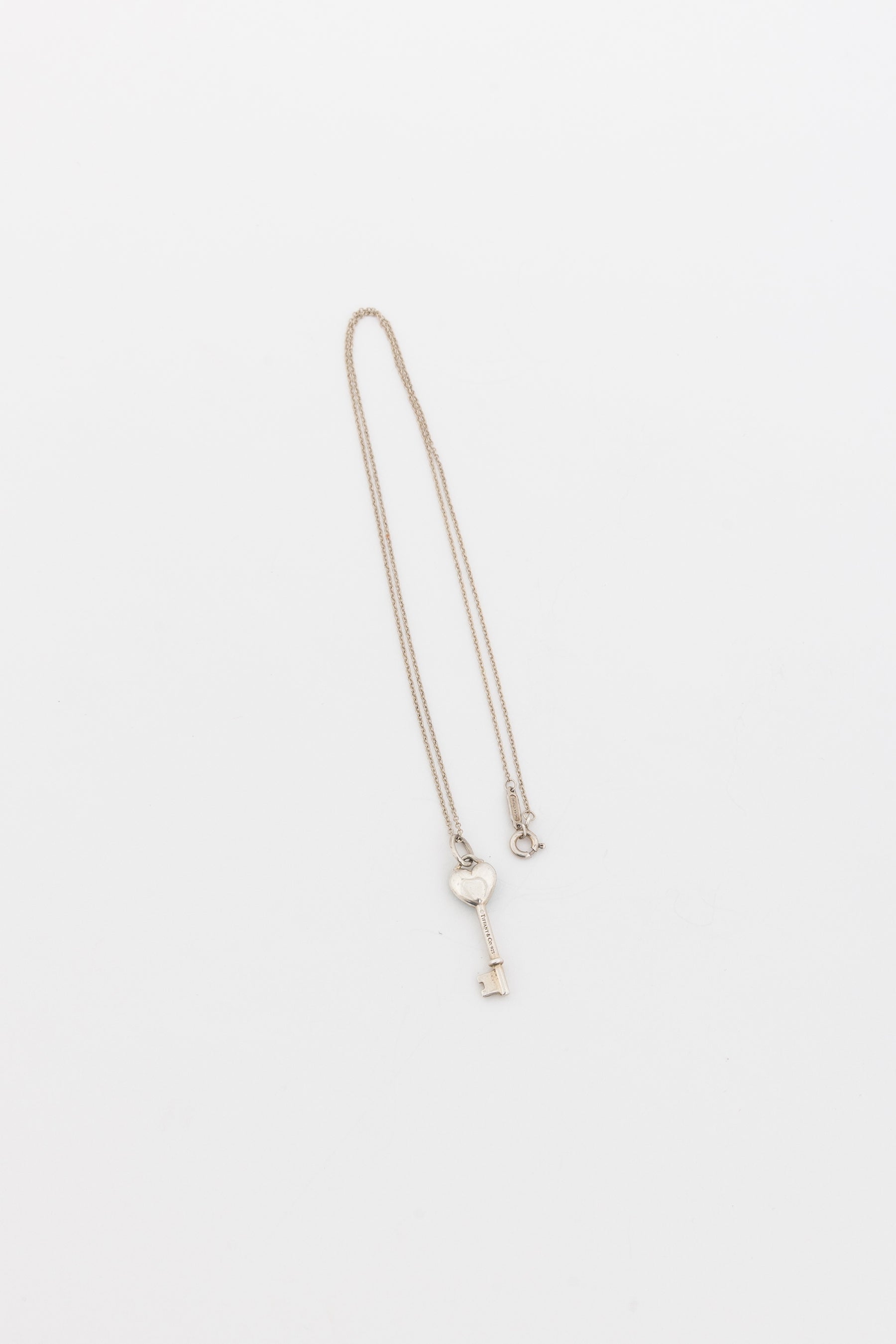 Heart Key Pendant Necklace
