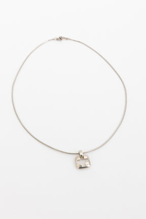 Tiffany & Co. Sterling Silver Cut Out Cross Pendant Necklace