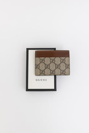 Bi-Colour GG Supreme Card Case
