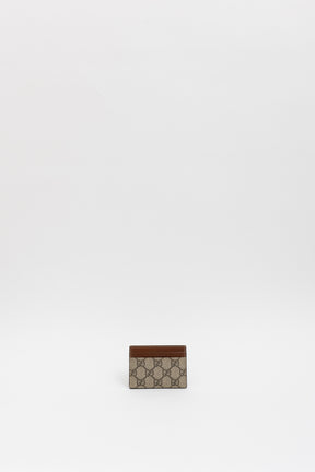 Bi-Colour GG Supreme Card Case