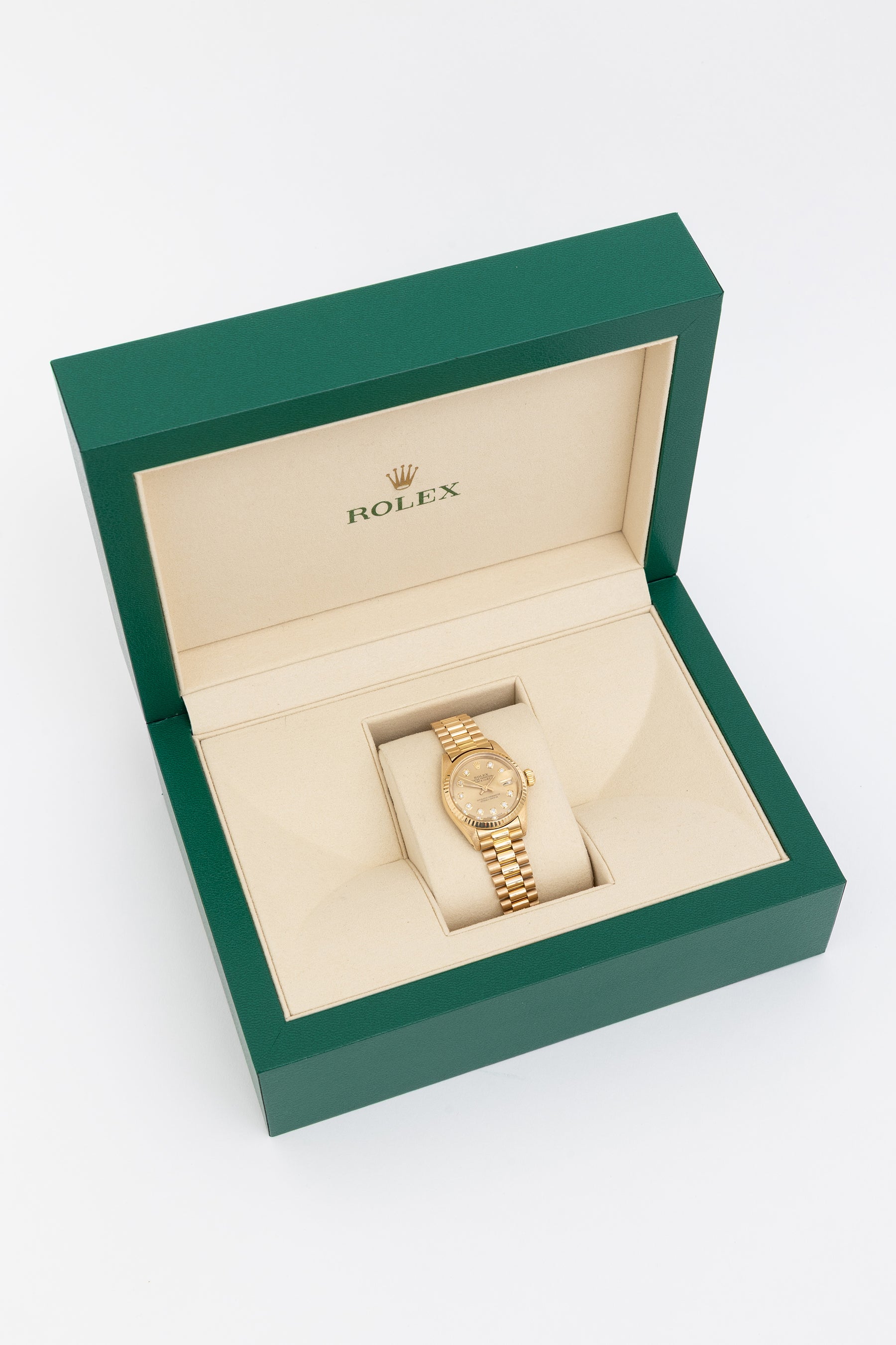 Lady-Datejust 18k Yellow Gold 26mm Watch
