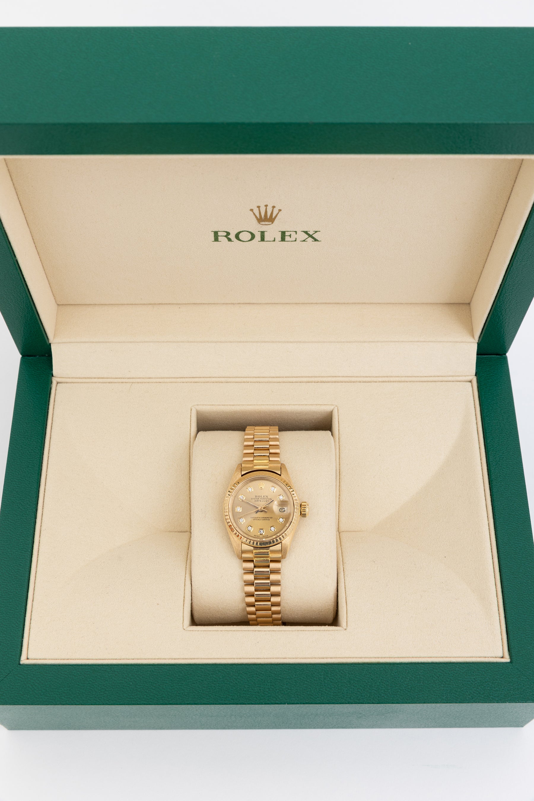 Lady-Datejust 18k Yellow Gold 26mm Watch