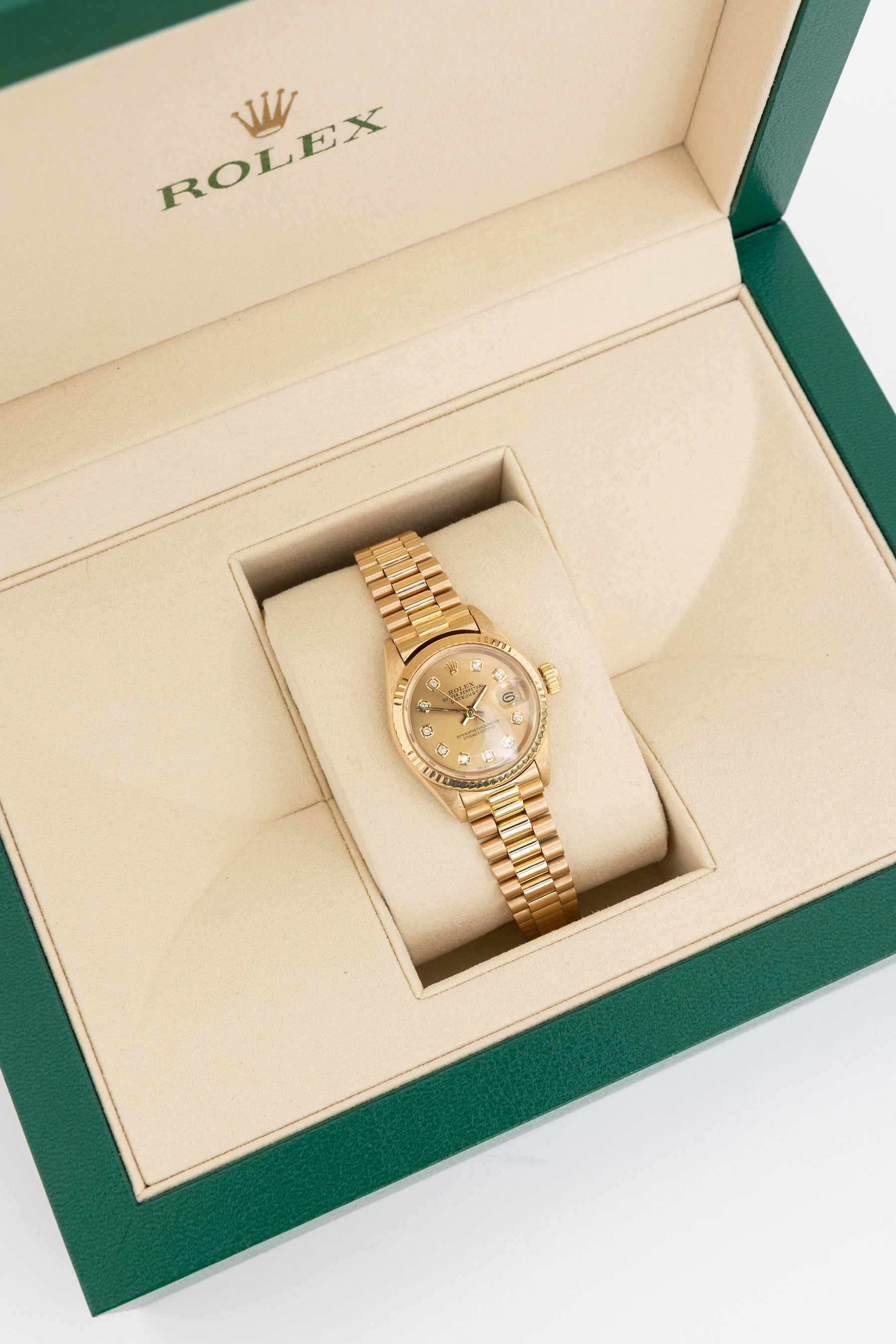 Lady-Datejust 18k Yellow Gold 26mm Watch
