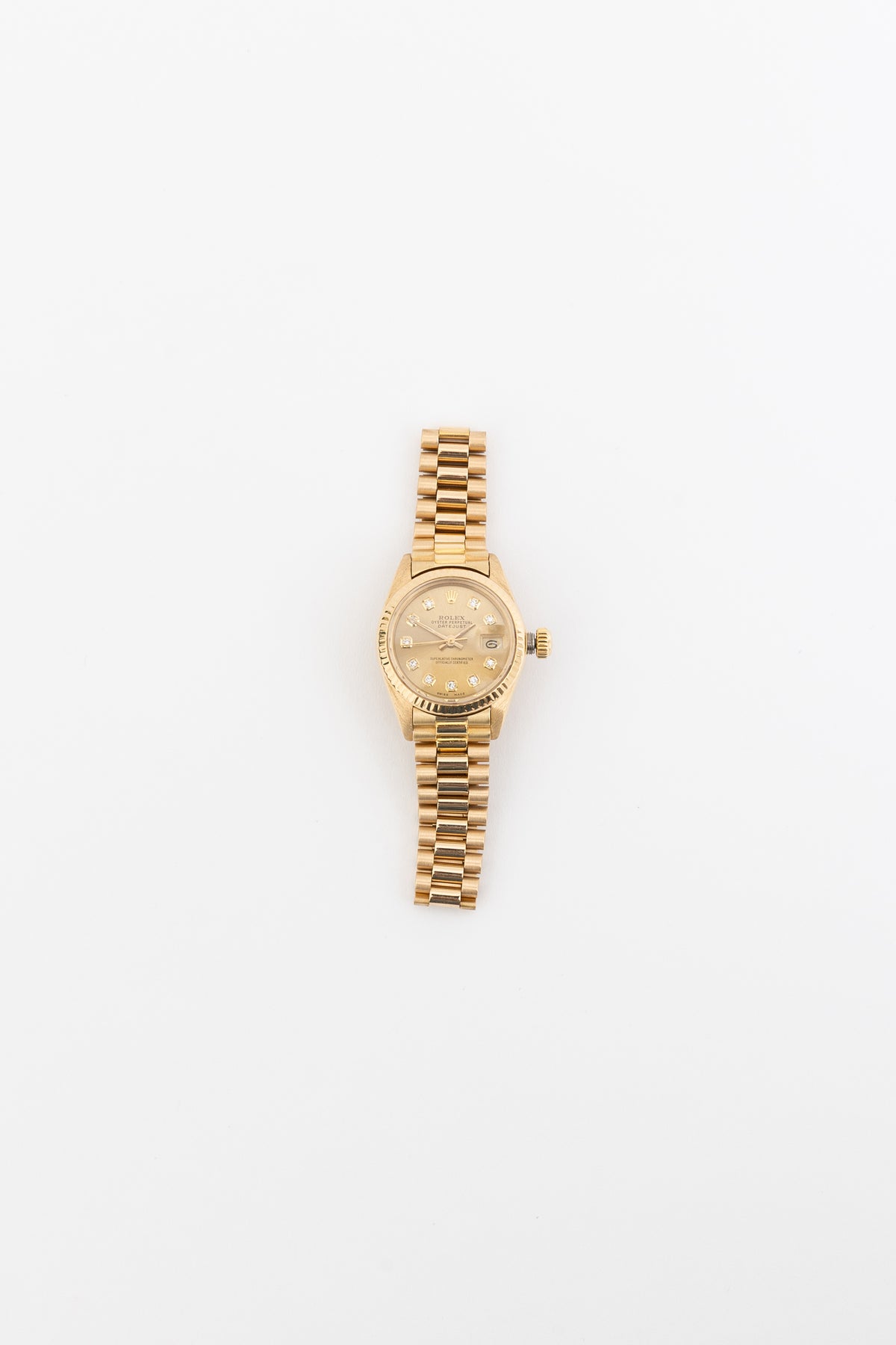 Lady-Datejust 18k Yellow Gold 26mm Watch