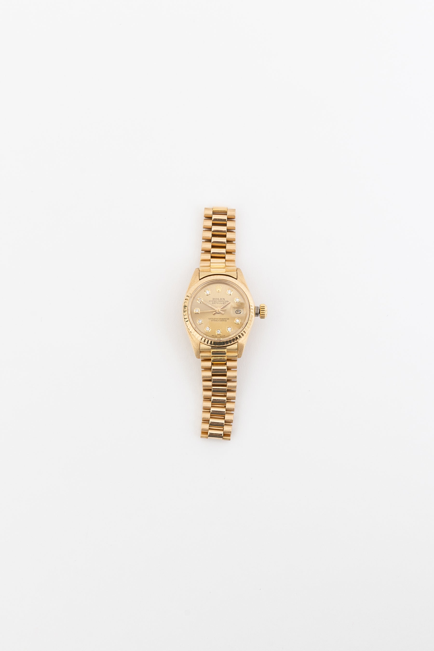 Lady-Datejust 18k Yellow Gold 26mm Watch