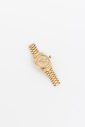 Lady-Datejust 18k Yellow Gold 26mm Watch
