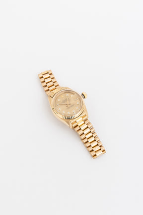 Lady-Datejust 18k Yellow Gold 26mm Watch
