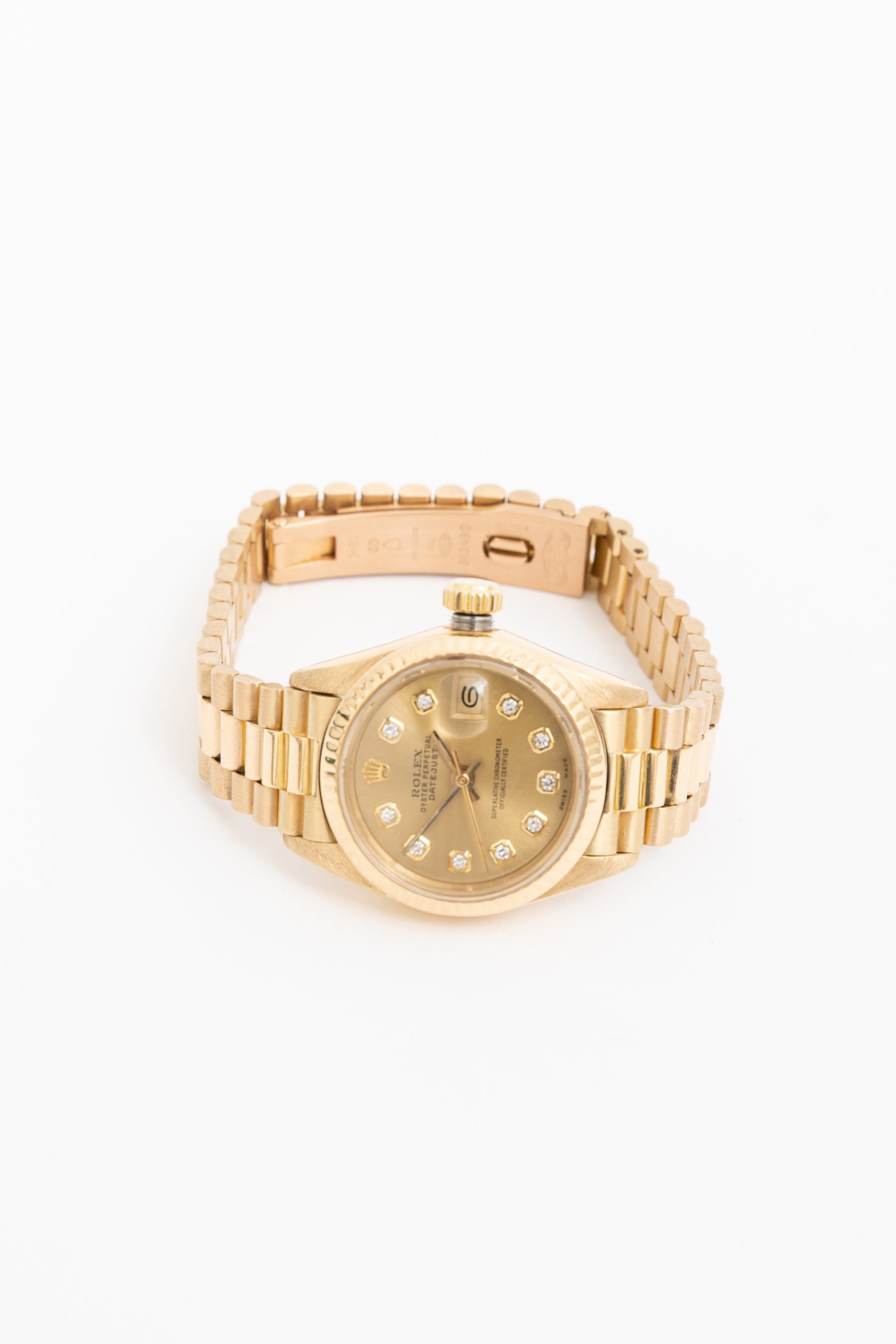 Lady-Datejust 18k Yellow Gold 26mm Watch