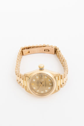Lady-Datejust 18k Yellow Gold 26mm Watch