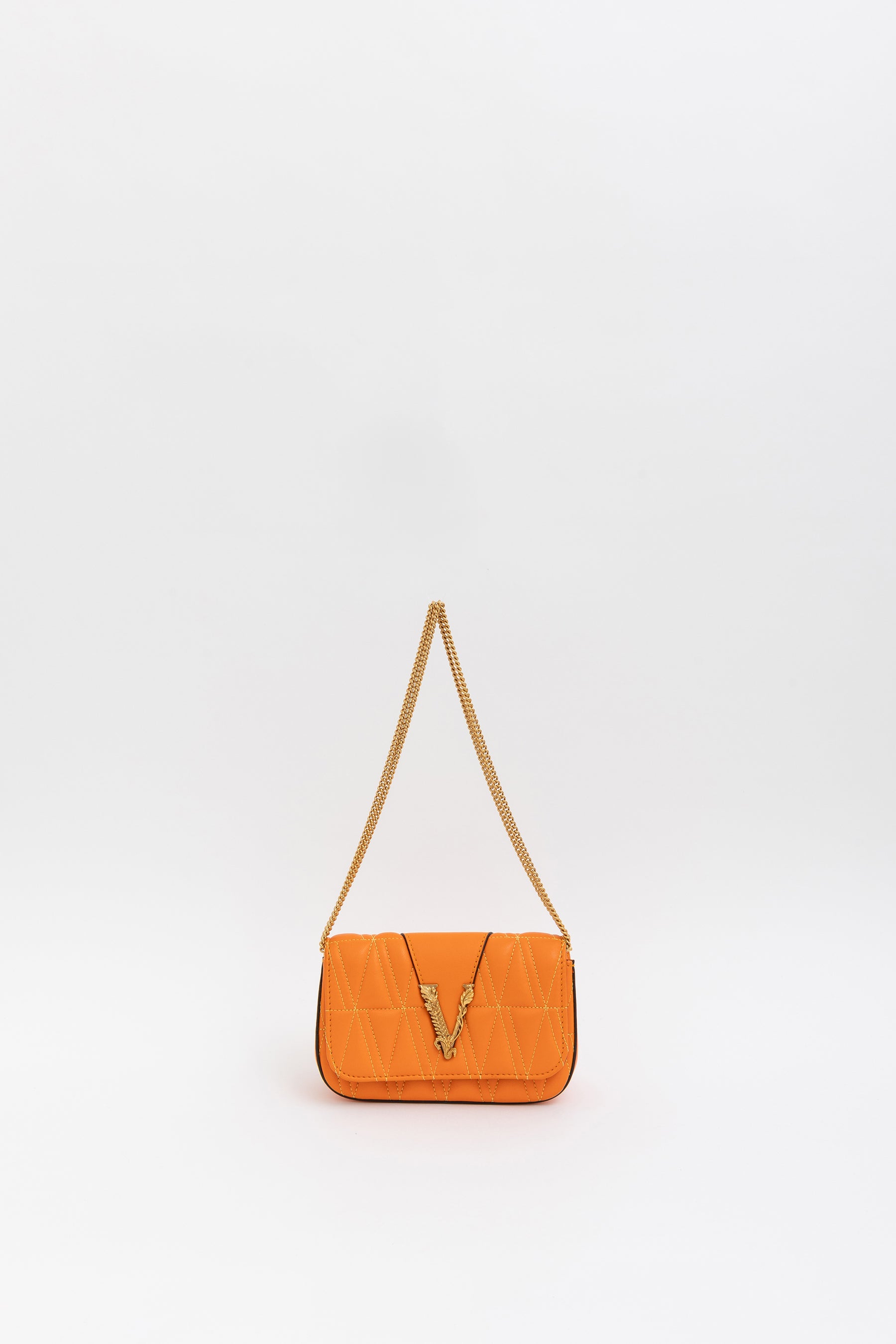 Virtus Quilted Leather Cross-Body Bag