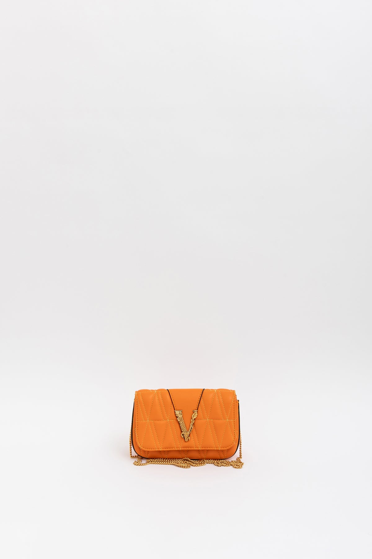 Virtus Quilted Leather Cross-Body Bag